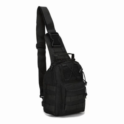 Mochila táctica para hombre Bolso de hombro Molle Viaje Pecho Paquete Aire libre Senderismo Foto 1 de 4