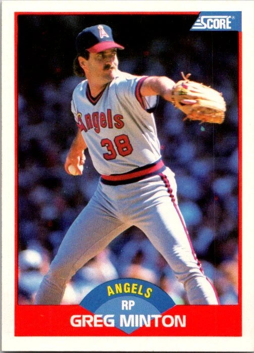 1989 Score Baseball 543 Greg Minton - Image 1 of 1
