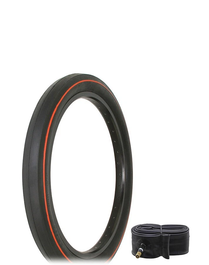 Alta 20 X 2.125 WIDE TREAD BICYCLE RED LINE SLIK TIRE FIT S2 RIM STINGRAY & TUBE - Image 1 of 1