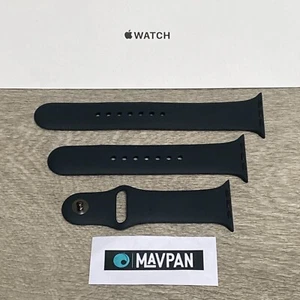 Correa genuina para Apple Watch negra medianoche para series 5 6 7 8 9 + Ultra 44/45/49 mm - Imagen 1 de 6