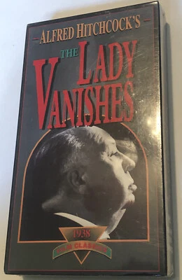 Alfred Hitchcock The Lady Vanishes Vhs Tape Horror Sealed New Old Stock S2B Foto 1 de 3