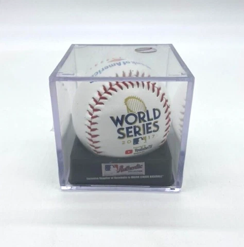 2017 WORLD SERIES RAWLINGS Promo OFFICIAL MLB DODGERS Baseball / Case Cover