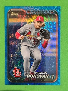 2024 Topps Series 1 #7 Brendan Donovan Blue Foil /999 - Picture 1 of 2
