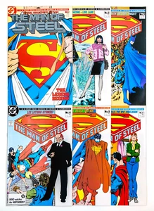 The Man of Steel #1-6 Set (1986 DC) Special Edition! Superman by Byrne! VF/NM - Picture 1 of 14