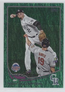 2013 Topps Update All-Star Emerald Foil Troy Tulowitzki #US88