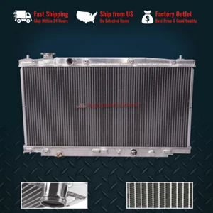 3Rows All Aluminum Radiator For Honda Fit 1.5L L4 4-Door 2009-2014 AT/MT - Picture 1 of 6