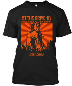 Limited New At the Drive-In Atencion American Hard Music Graphic T-Shirt S-4XL