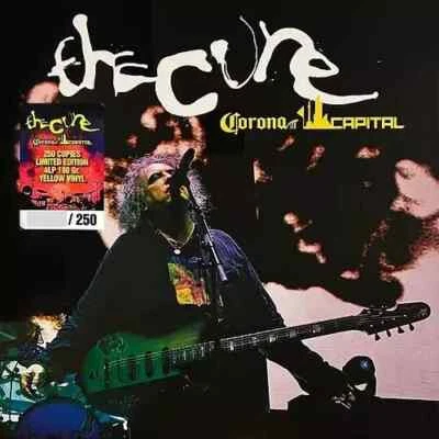 THE CURE CORONA CAPITAL LIMITED EDITION 4 LP BOX SET 180 Gram yellow vinyl - Image 1 of 3