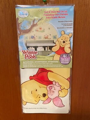 Calcomanías de pared Winnie The Pooh 41 pelar y pegar*NUEVO* pp1 Foto 1 de 4