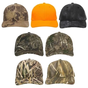 Outdoor Cap NEW Realtree, Mossy Oak, Kryptek Camo, Blaze, Camo Structured Hat - Picture 1 of 43
