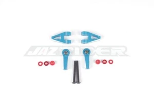 Jazrider Aluminum Rear Upper Suspension Arm Set (Blue) For Kyosho Fazer Mk2 FZ02 - Picture 1 of 1