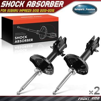 2x Front Left & Right Side Shock Absorber for Subaru Impreza 2012-2014 2015-2016 - Image 1 of 4