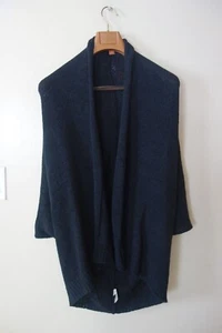 Tommy Bahama Ticker Tape Pod Cardigan Sweater Blue Large S New with tags - Picture 1 of 4