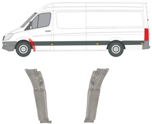 Per MB Sprinter/VW Crafter 2006-2017 set pannello riparazione ali porta anteriore/ L+R - Foto 1 di 5