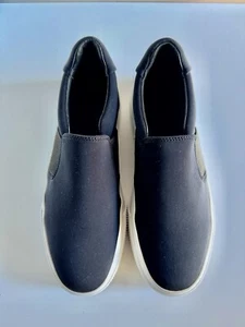 Vince gebrauchte schwarze Damen-Slipper Canvas-Sneaker Größe 8,5B - Bild 1 von 6