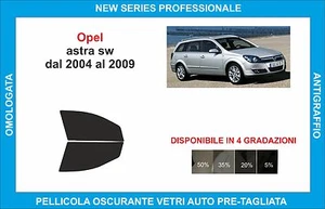 pellicole oscuranti vetri opel astra sw dal 2004-2009 kit anteriore - Imagen 1 de 1