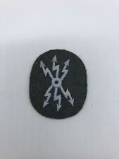 Vintage East German Military Specialty Uniform Patch, Tech. Signal - UNISSUED 