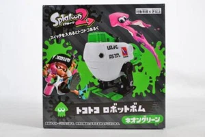 Splatoon 2 Autobomb Nintendo Switch Figure green Color Bandai - Picture 1 of 2