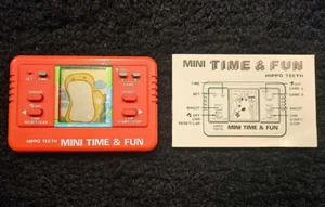 VTECH Game & Watch HIPPO MOUTH LCD vintage electronic handheld game RARE 1982 - Picture 1 of 13