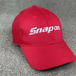Snap-On Tools Hat Ball Cap Red  Adjustable On Size Fits All Strap Back - Picture 1 of 16