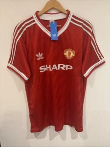Manchester United Retro Jersey Size XLarge - Picture 1 of 2