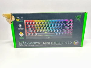 Razer BlackWidow V3 Mini HyperSpeed 65% Wireless Gaming Keyboard DAMAGED BOX - Picture 1 of 5