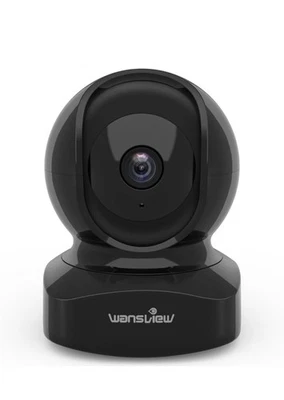 Wansview Security Camera Indoor, 360 Degree WiFi Home Security Cameras for Pet - Image 1 of 2