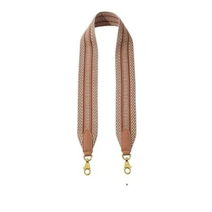 Correa de hombro bandolera de cuero de lona de 5 cm de ancho para repuesto de bolso Evelyne - Imagen 1 de 6