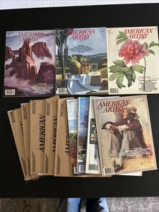 Ganzes Jahr 1984 American Artist Magazine Lot Vintage 12 hintere Ausgaben - Bild 1 von 4