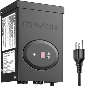 120W Low Voltage Transformer for Landscape Lights with Timer and Photocell Se... - Picture 1 of 7