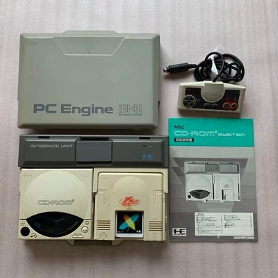 NEC PC Engine CD-ROM2 Main Body Set Operation Confirmed For PC Engine Only Japan - Image 1 of 4