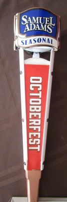 Large Samuel Adams Seasonal Beer Tap Handle with Inserts - Image 1 of 4