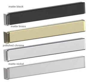 Designer Wardrobe Reversible Closet Valet Rod 11.75" or 13.75" Length with 8.5" - Picture 1 of 32