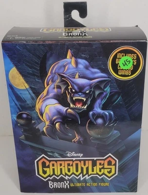 NECA Disney Gargoyles BRONX (w/Goliath Wings) Ultimate Action Figure DAMAGE BOX  - Image 1 of 4