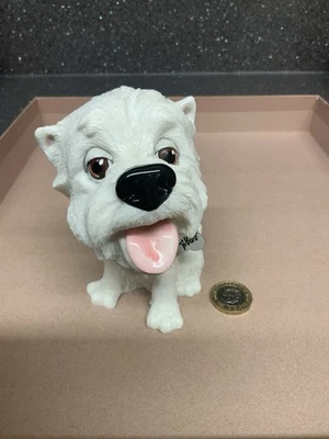 Pets With Personality Little Paws Ceramistone Westie Dog (Frank) 2007 Uk Only  - Image 1 of 4