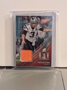 2017 Panini Black Friday Super Bowl LI Pylons Relic Stephen Gostkowski #SB-6 - Bild 1 von 2