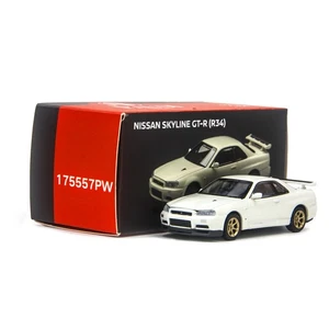 All new 1:64 Scale Nissan GTR Skyline R34 2000 Diecast Model Car Paudimodel - Picture 1 of 8