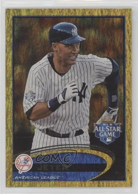 2012 Topps Update All-Star Gold Sparkle Derek Jeter #US119 HOF - Image 1 of 2
