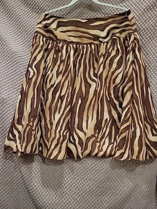 Allison Taylor Seidenrock Tiermotiv Größe 14 - Bild 1 von 8