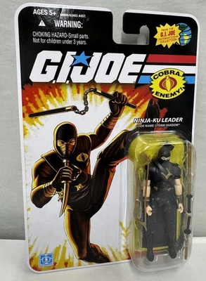 Boneco de ação GI Joe Storm Shadow 25º aniversário Hasbro 2008 internacional MOC - Imagem 1 de 4