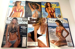 Lot of 6 Sports Illustrated Swimsuit Editions ~Tyra Banks, Irina Shayk, Petra!! - Picture 1 of 2