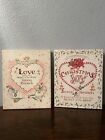2 keepsake books by Susan branch “love” and “Christmas joys”