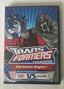 Transformers Animated The Battle Begins (DVD, 2007) Used FREE Shipping/Canada - Picture 1 of 4