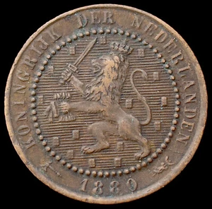 Países Bajos 1 centavo 1877 a 1907 (elige el año) (GLIC-005C) - Imagen 1 de 2