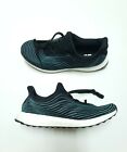 Adidas UltraBoost DNA Parley Core Black Blue Men's Running Shoes Sz 8 EH1184