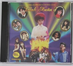 Tinh Xuan 2~Cam Ly,Dinh Van &VA Vietnamese Music CD Kim Loi Music 1996 Rare &VTG - Picture 1 of 6