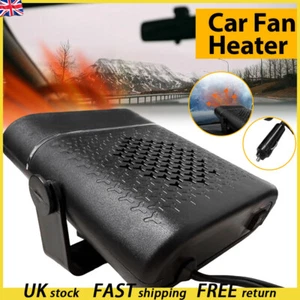 150W Car Heater Portable Electric Heating Fan Defogger Defroster Demister 12V UK - Picture 1 of 13