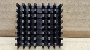 Socket 7 Heatsink Black (No Clip) - Picture 1 of 4
