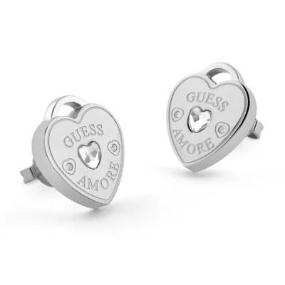 GUESS Schmuck Damen-Ohrstecker Herz Ohrringe JUBE05058JWRH - Bild 1 von 2