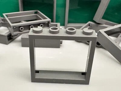 Marco de ventana LEGO 1x4x3 60594 del sitio de demolición 60076, 71771, 10 piezas Foto 1 de 4